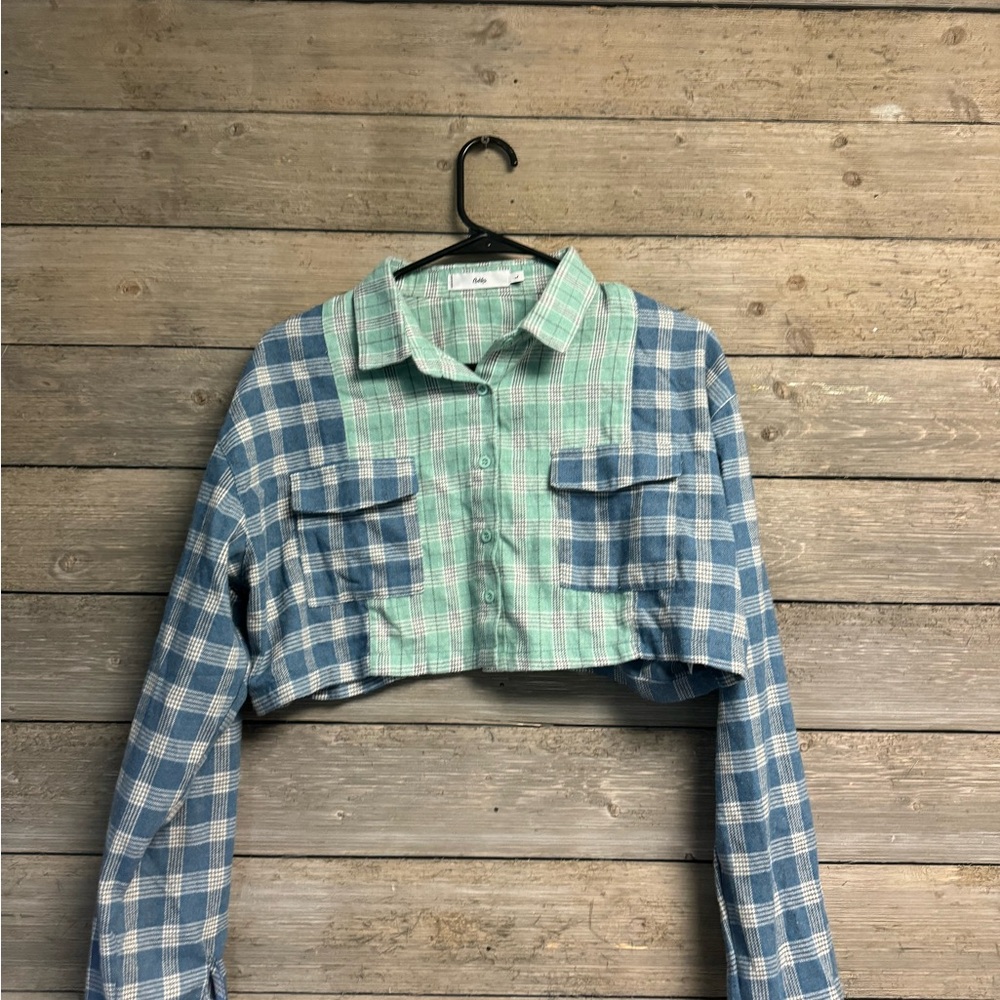 Cropped Flannel